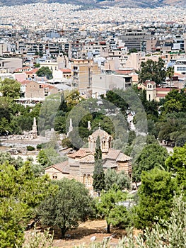 above view of Church of the Holy Apostles