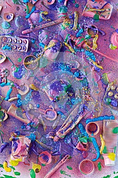 Glittering Trash Pile