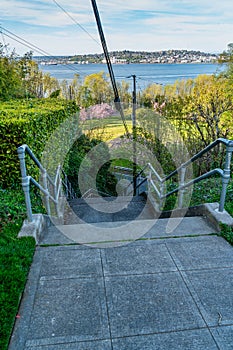 Above West Seattle Stairs