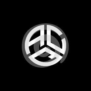 ABQ letter logo design on white background. ABQ creative initials letter logo concept. ABQ letter design photo
