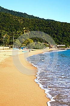 Abraao beach ilha grande rio de janeiro state brazil photo