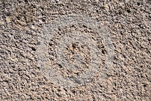 Abradant texture of an old stone photo