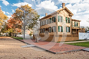 Abraham Lincoln House in Autumn photo