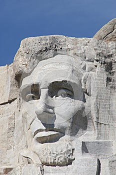 Abraham Lincoln on Mount Rushmore photo