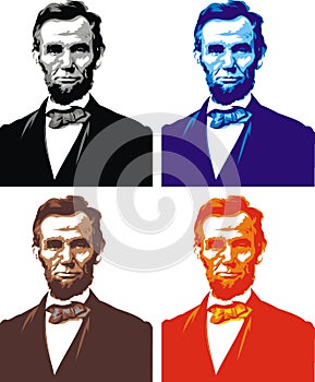 Abraham Lincoln - my caricature photo