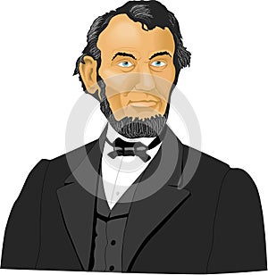 Abraham Lincoln Vector Illustration