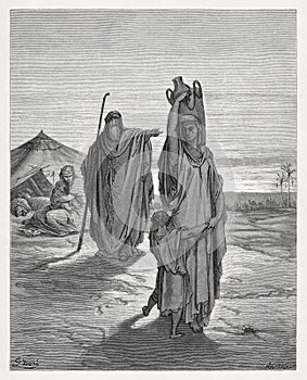 Abraham Sends Hagar and Ishmael Away