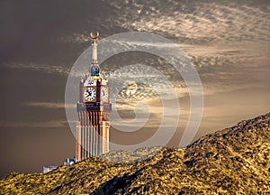 Abraj Al Bait Royal Clock Tower Makkah in Mecca, Saudi Arabia. photo