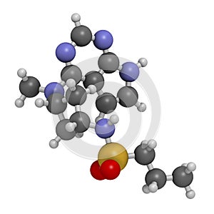 Abrocitinib atopic dermatitis drug molecule JAK1 inhibitor