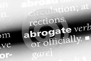 abrogate