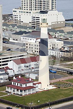 Absecon Lighthouse in Atlantic City, New Jersey