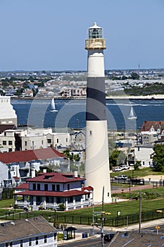 Absecon Lighthouse in Atlantic City, New Jersey