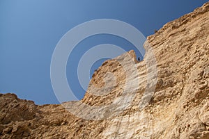 Abseiling in Judaean Desert