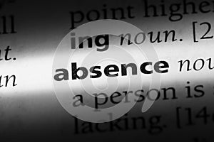 absence