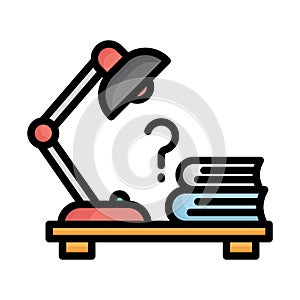 Absenteeism, away Vector Icon which can easily modify or edit