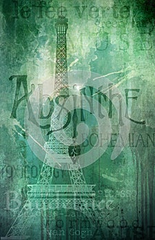 Absinthe le fee verte Background