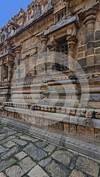 Absolutely stunning stone architecture on just a single wall, Dharasuram, Tamil Nadu, India