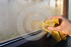 Absorb and Stop Condensation on Windows