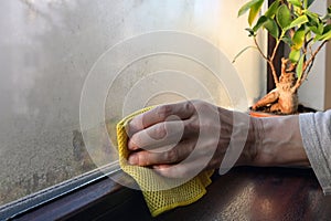 Absorb and Stop Condensation on Windows