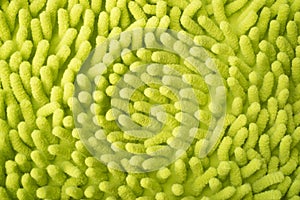 absorbent fabric or carpet.