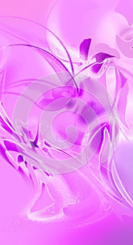 Absrtact artistic background - Flowers in pink and purple