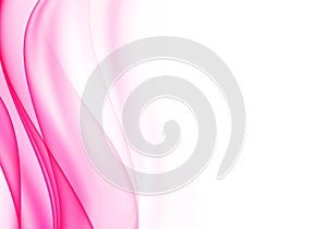 Abstact background with pink soft waves.