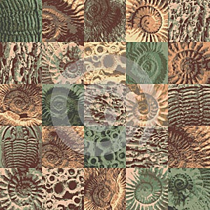Abstact seamless pattern background with sea stone texture