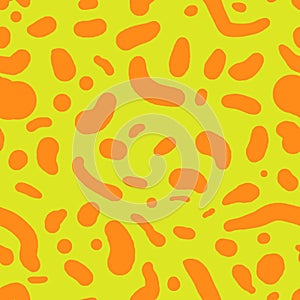 Abstaract seamless pattern with vivid spots.
