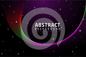 Abstarct Blend Shape Background