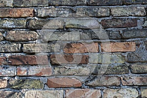 Abstrack background with old brick wall