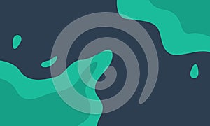 Abstrack digital web design with a turquoise theme