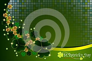 Abstrackt of St.Patrick`s Day Background