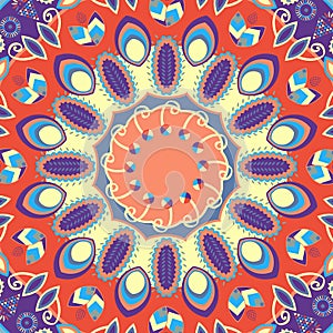 Abstracr Carpet Design