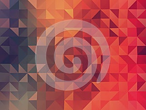 Abstract 2D geometric colorfull background