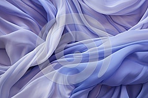 Abstract 3D blue Liquid or Fabric Wave Background