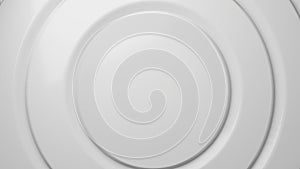 Abstract 3d circles render background Loop