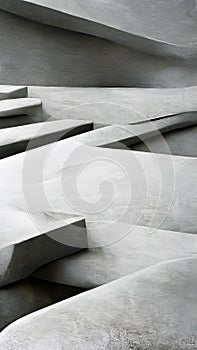 Abstract 3D-illustration illusion of natural stone, metal.