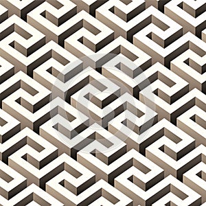 Abstract 3D pattern
