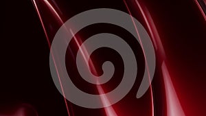 Abstract 3D Rendered Deep Red Wavy Groove Texture Background