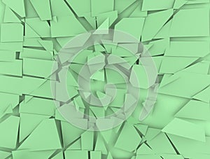 Abstract 3d rendering of cracked surface background