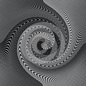 Abstract 3D Swirl Hologram Texture Artwork253