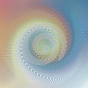 Abstract 3D Swirl Hologram Texture Artwork87