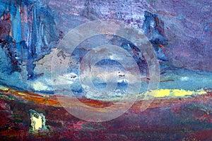 Abstract acrilic background