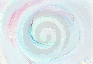 Abstract acrylic background in the form of a circular motion. The concept of infinity, moving forward to the future. Whirlpool in