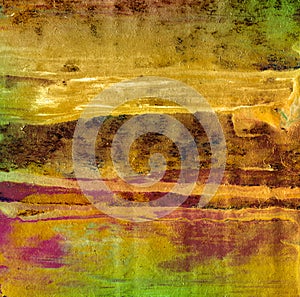 Abstract acrylic painted background photo
