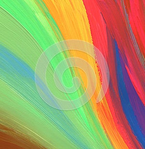 Abstract acrylic painted background