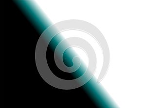 Abstract advertising, black, cyan, white, gradient horizontal decorative contemporary pattern