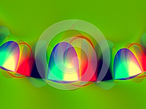 Abstract advertising multicolored modern futuristic horizontal fluorescence space background