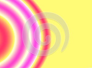 Abstract  advertising, red pink yellow wave gradient blurred dynamic decorative  modern pattern