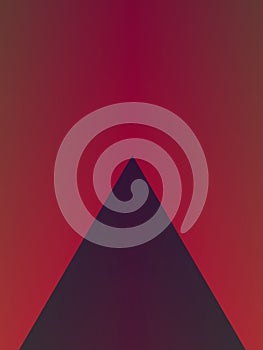 Abstract advertising, vertical pyramide dynamic decoratives symbol modern pattern